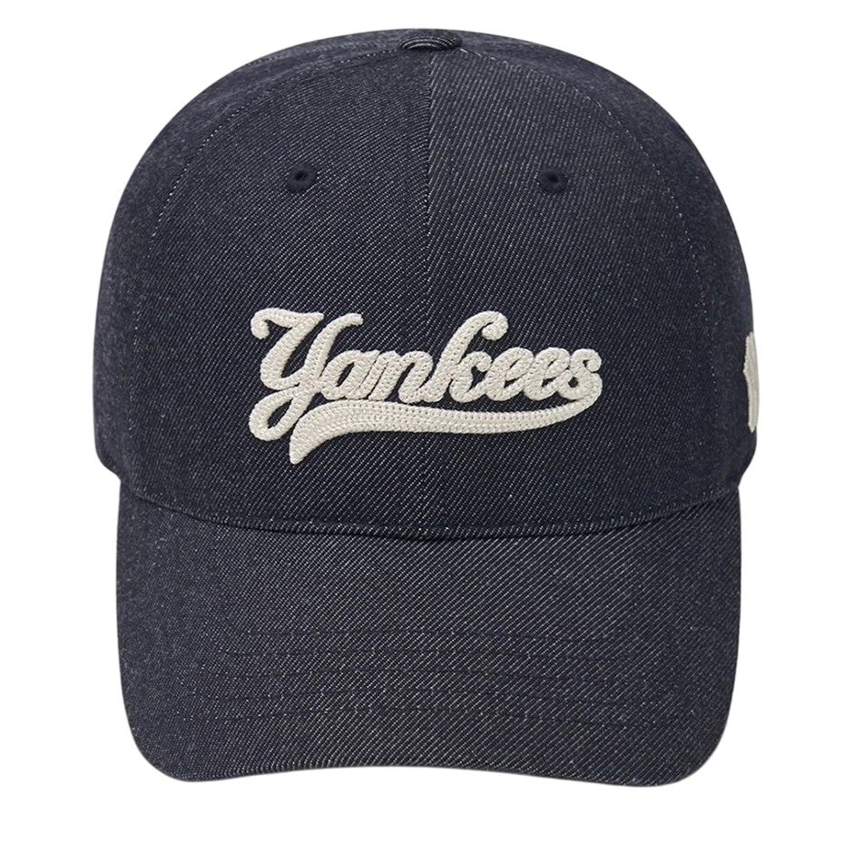 Nón kết MLB Denim Adjustable Soft Top Baseball Cap New York Yankees 3ACPQM04N-50NYD 21