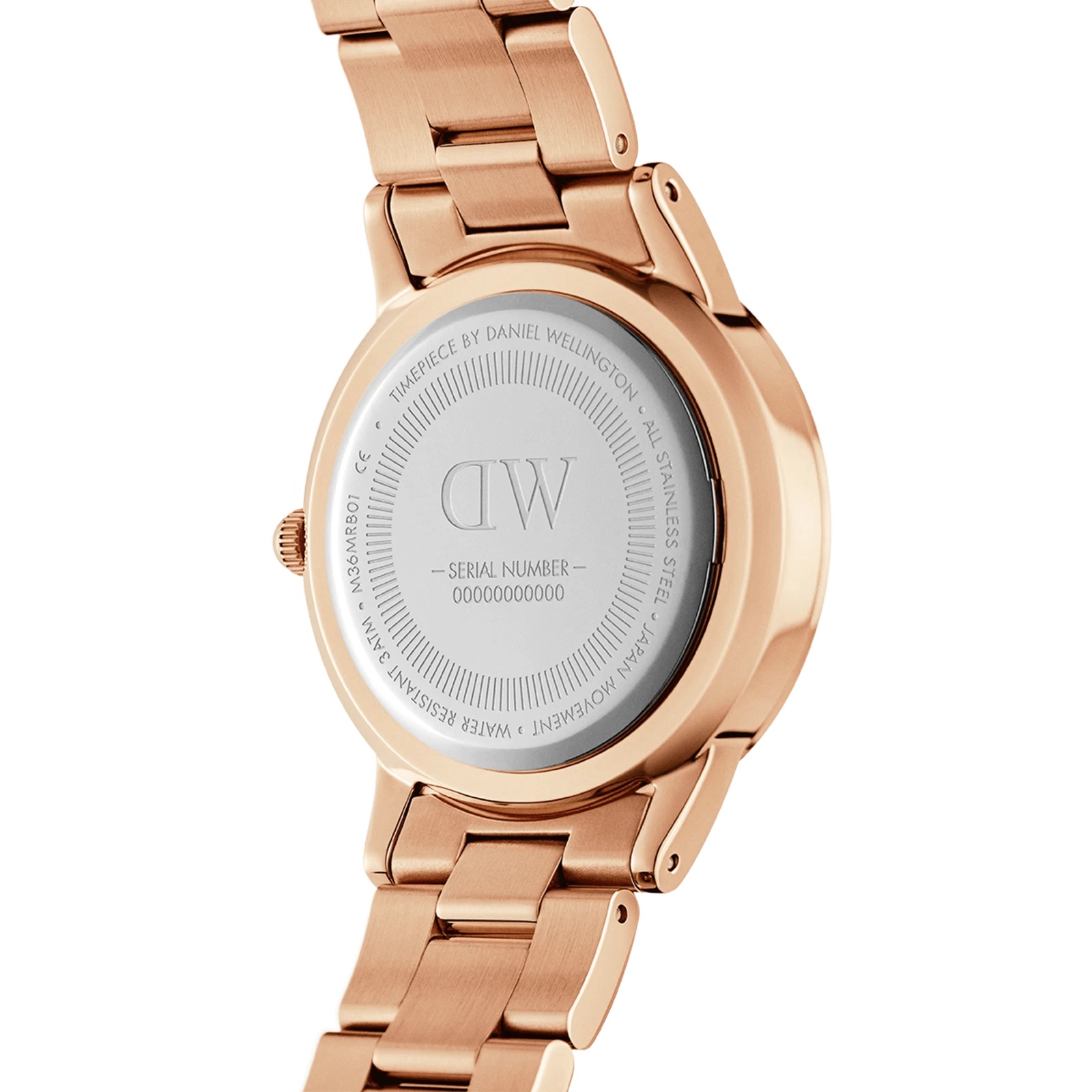 Đồng hồ đeo tay nữ Daniel Wellington Iconic Link Melrose Light Pink Dial Watch DW00100369 17