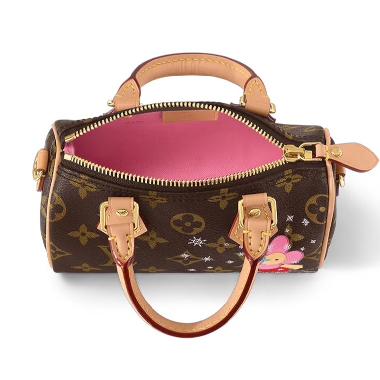 Túi đeo chéo trống LV Louis Vuitton Nano Speedy Monogram M82624 3