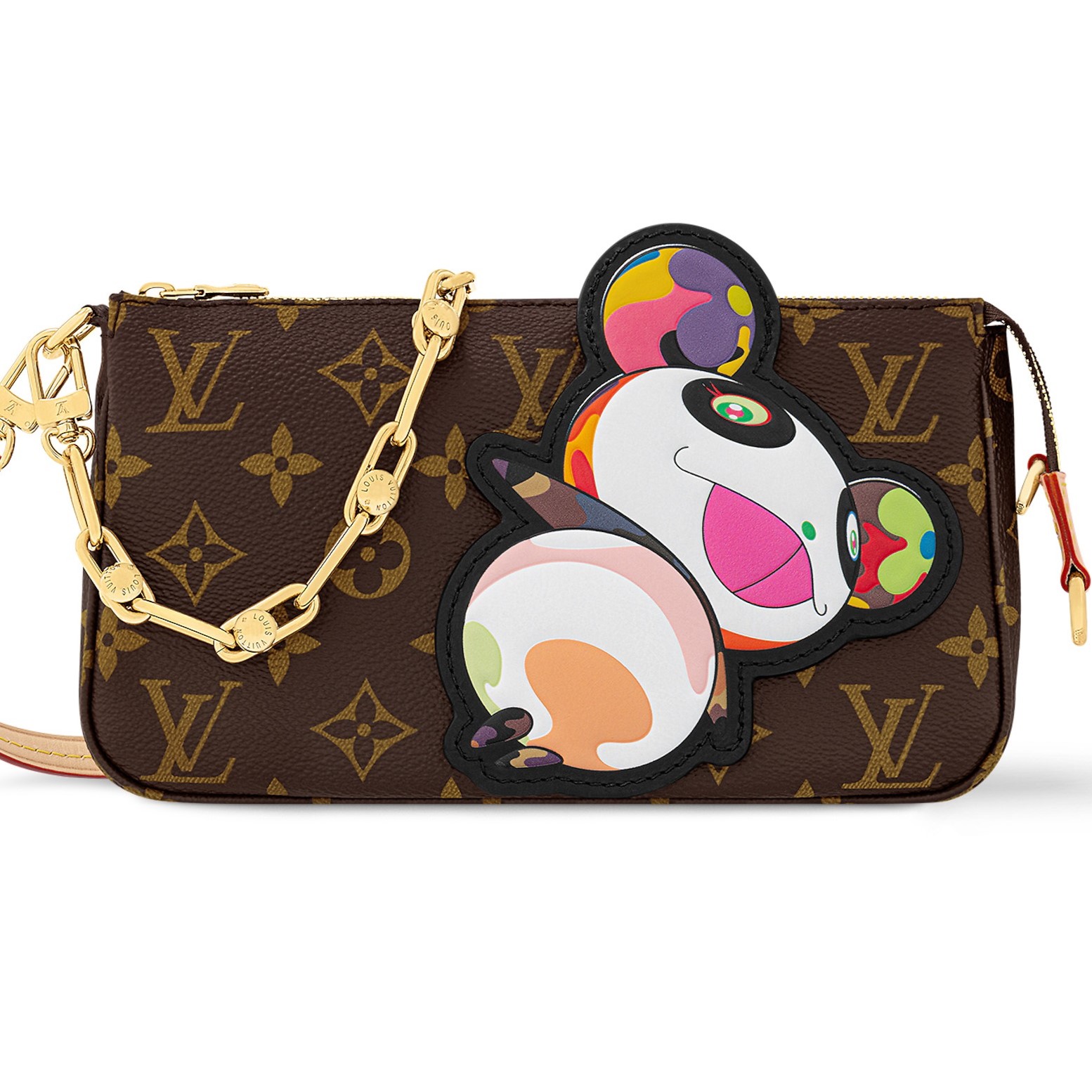 Túi đeo vai LV nữ Louis Vuitton Pochette Accessoires LV x TM Monogram Canvas M13440 3
