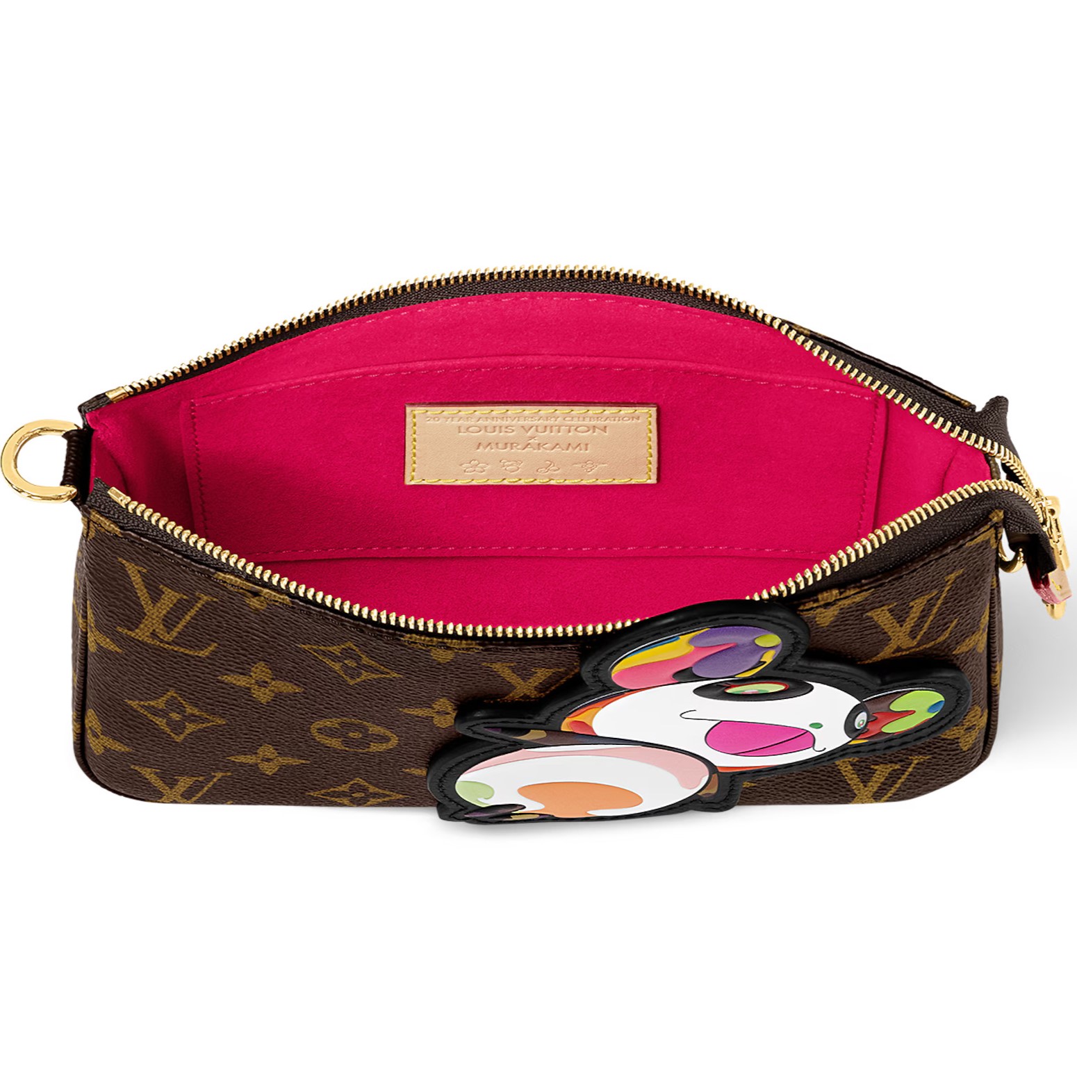 Túi đeo vai LV nữ Louis Vuitton Pochette Accessoires LV x TM Monogram Canvas M13440 5