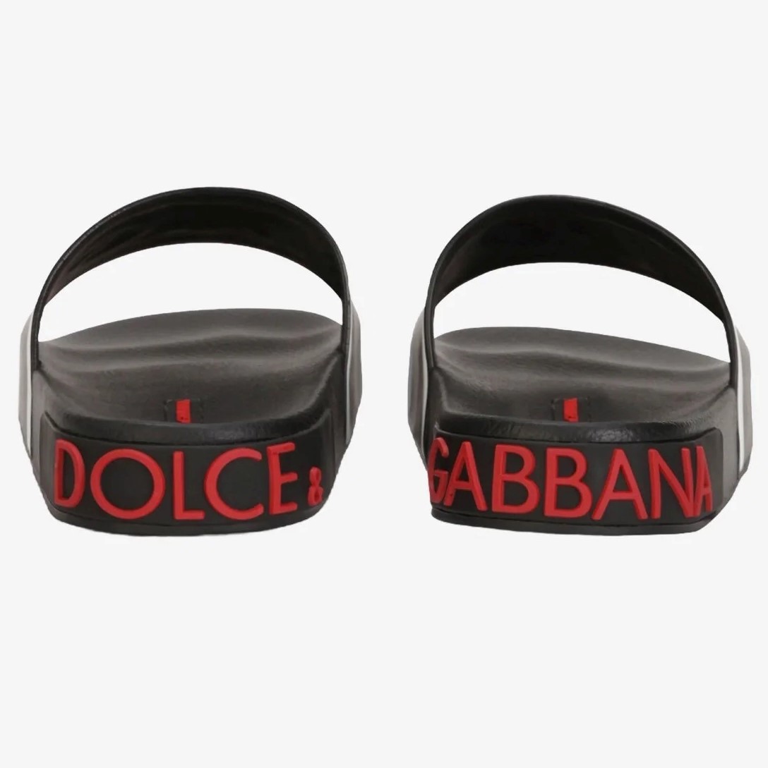 Mua Dép Dolce & Gabbana Slipper I Love D&G Slide Sandals In Black Màu Đen -  Dolce & Gabbana - Mua tại Vua Hàng Hiệu h047211
