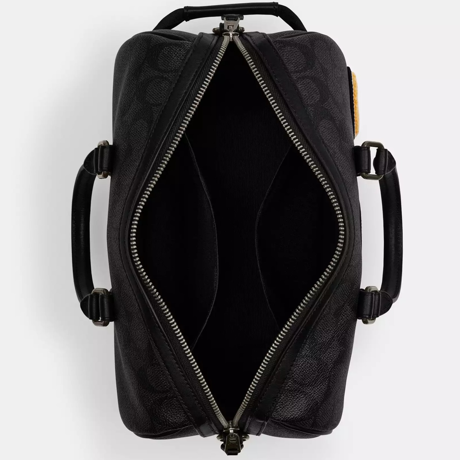 Túi xách Coach Nam Ventura Duffle Bag 27 Signature Canvas Patch CY821 2