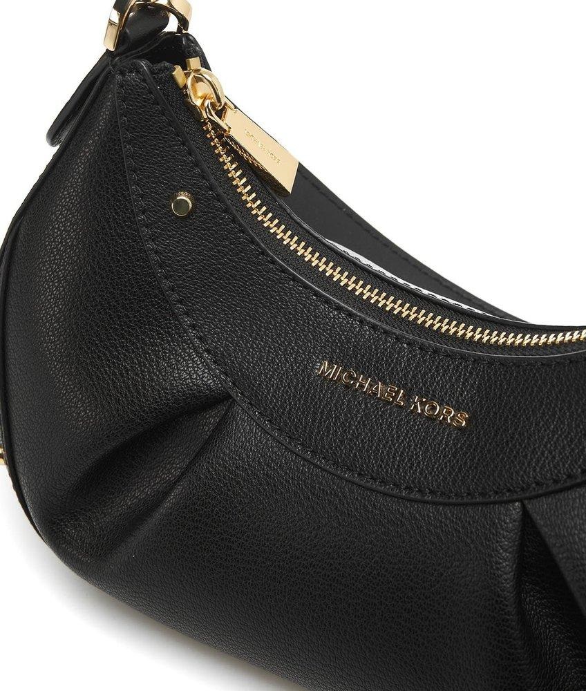 Túi đeo chéo MK nữ Michael Kors Enzo Small Convertible Pouchette Crossbody Bag Black 2