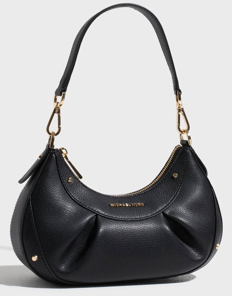 Túi đeo chéo MK nữ Michael Kors Enzo Small Convertible Pouchette Crossbody Bag Black 12