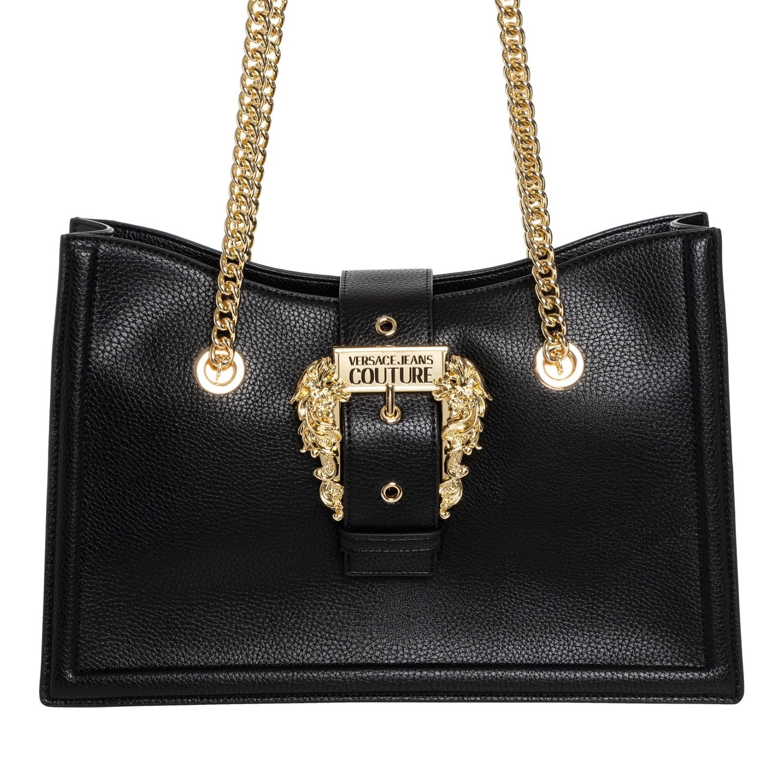 TÚI ĐEO CHÉO NỮ VERSACE JEANS COUTURE BAROQUE BUCKLE TOTE BAG 75VA4BFE 3
