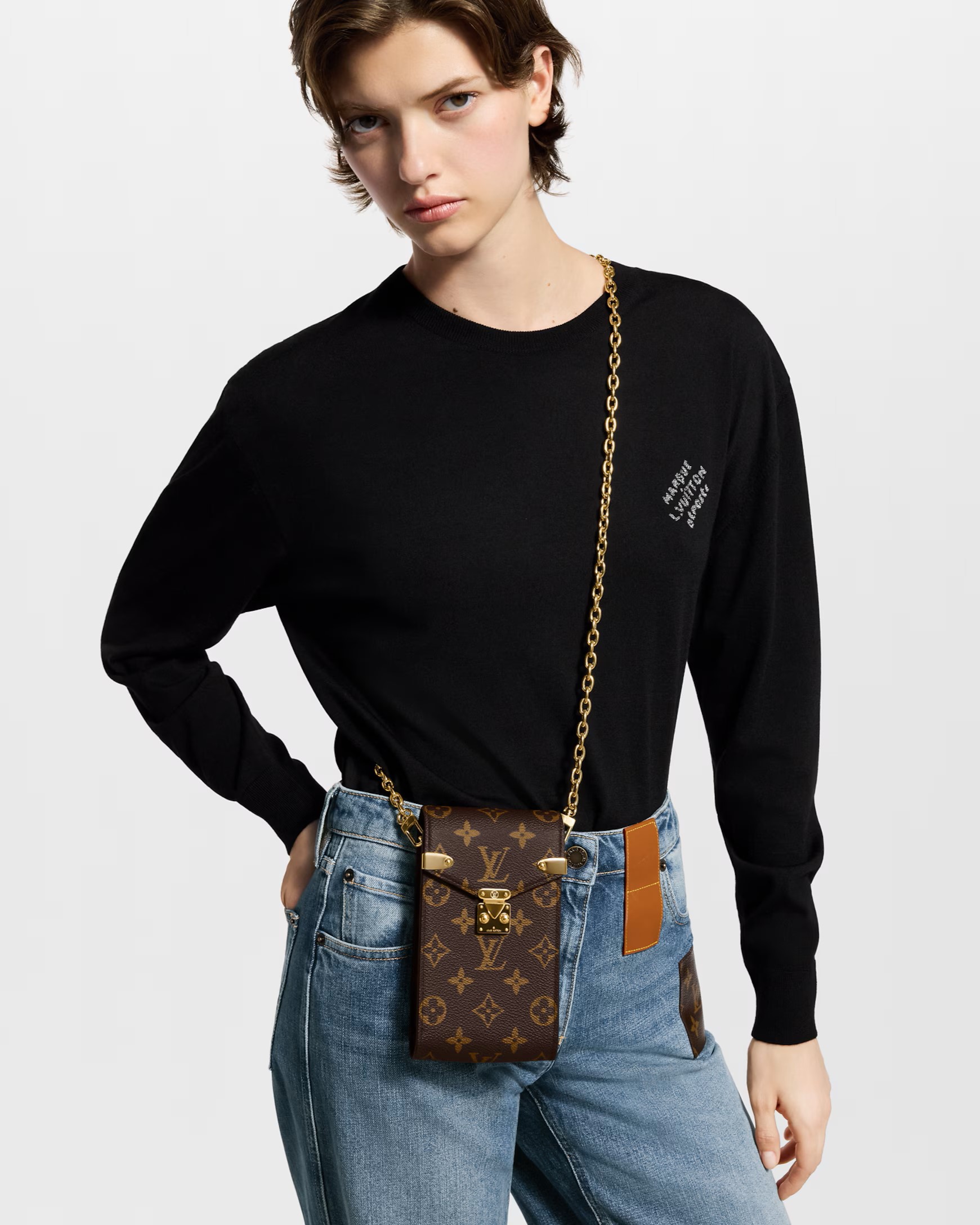 Túi đeo điện thoại nữ LV Louis Vuitton Phone Pouch Métis M13572 2