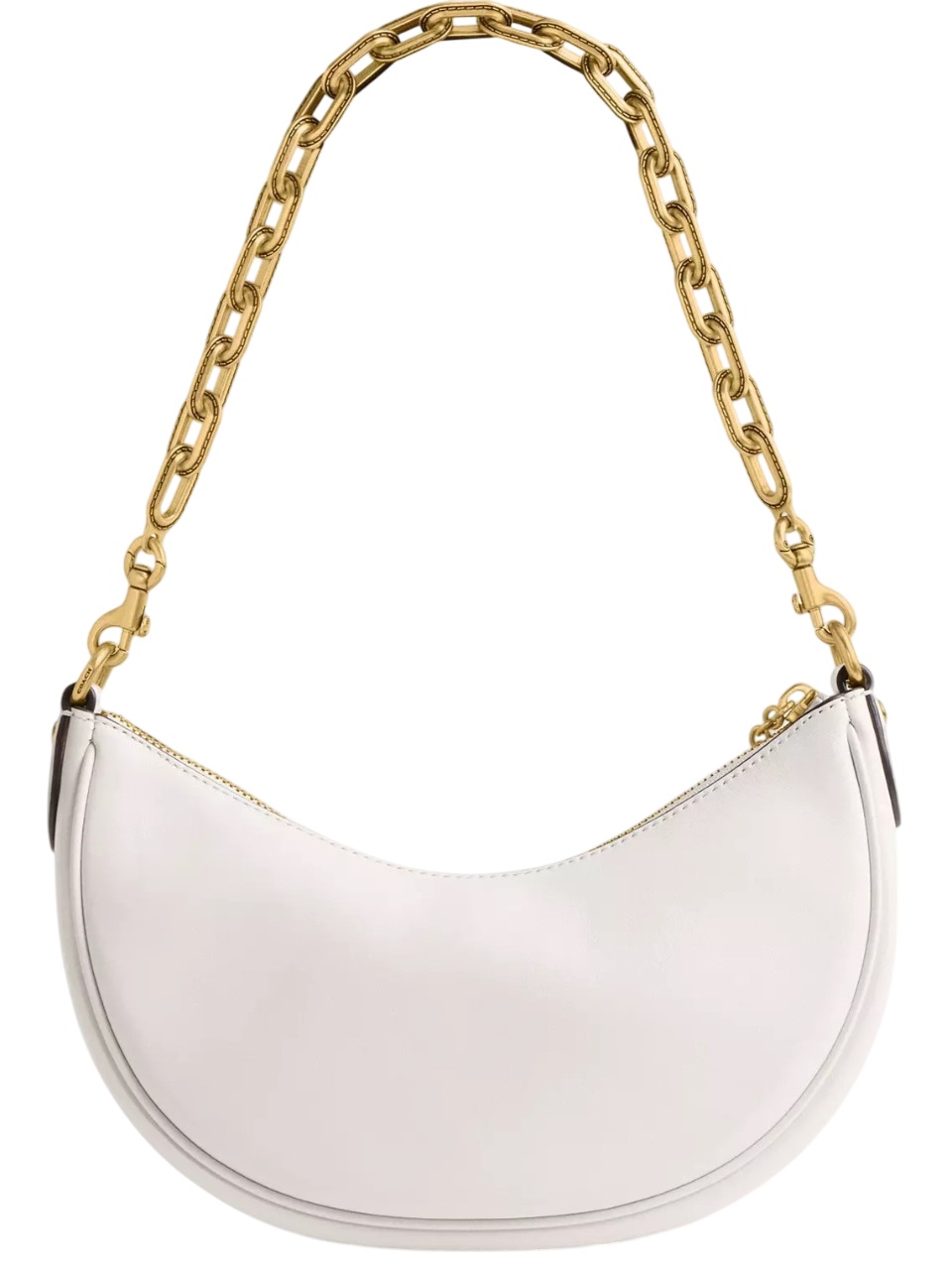Túi kẹp nách Coach Mira Shoulder Bag Brass Chalk CM583 3