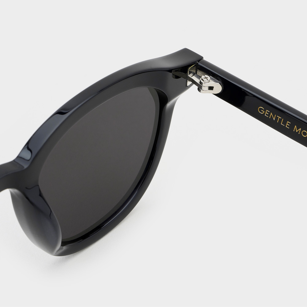 Kính mát Gentle Monster Lang 01 Black Lenses Round Acetate Frame 21