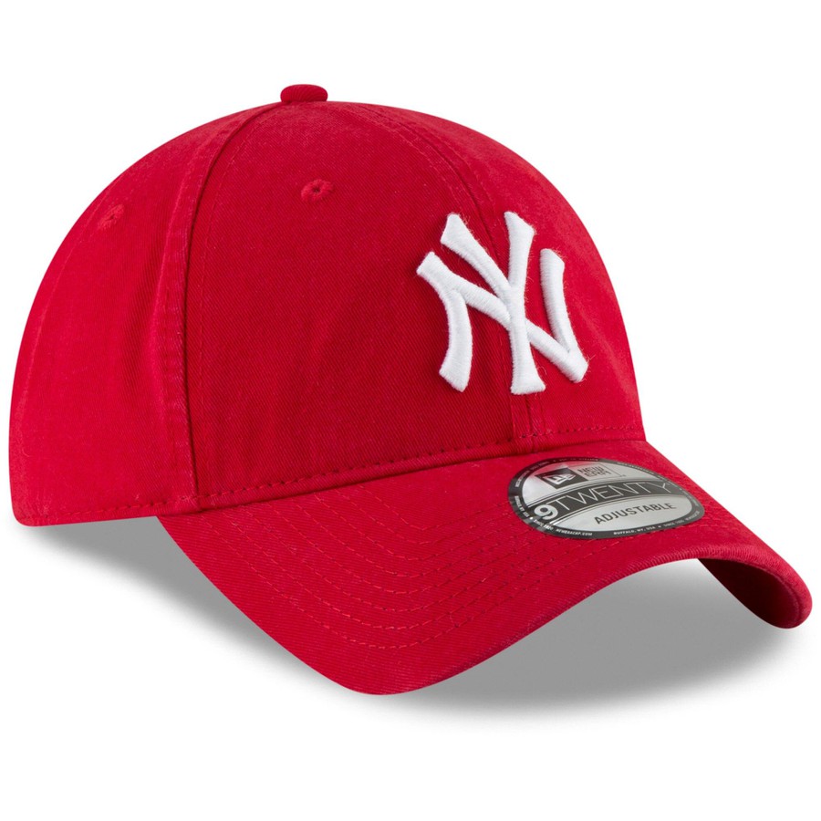 NÓN MLB NEW YORK YANKEES NEW ERA RED CORE CLASSIC SECONDARY 9TWENTY ADJUSTABLE HAT 2