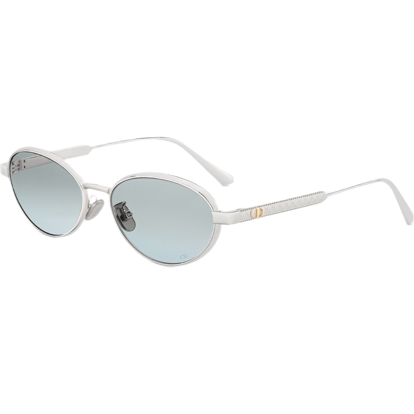 Kính mát Dior DiorCannage R1U Gradient Blue Oval Sunglasses 4