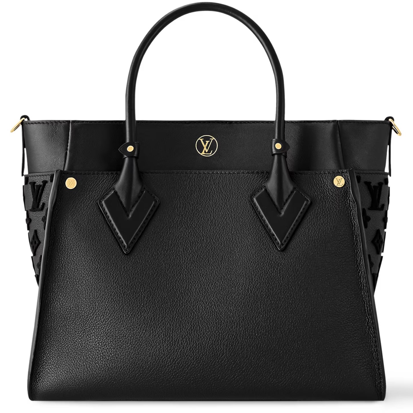 Túi xách Louis Vuitton On My Side MM Black 7