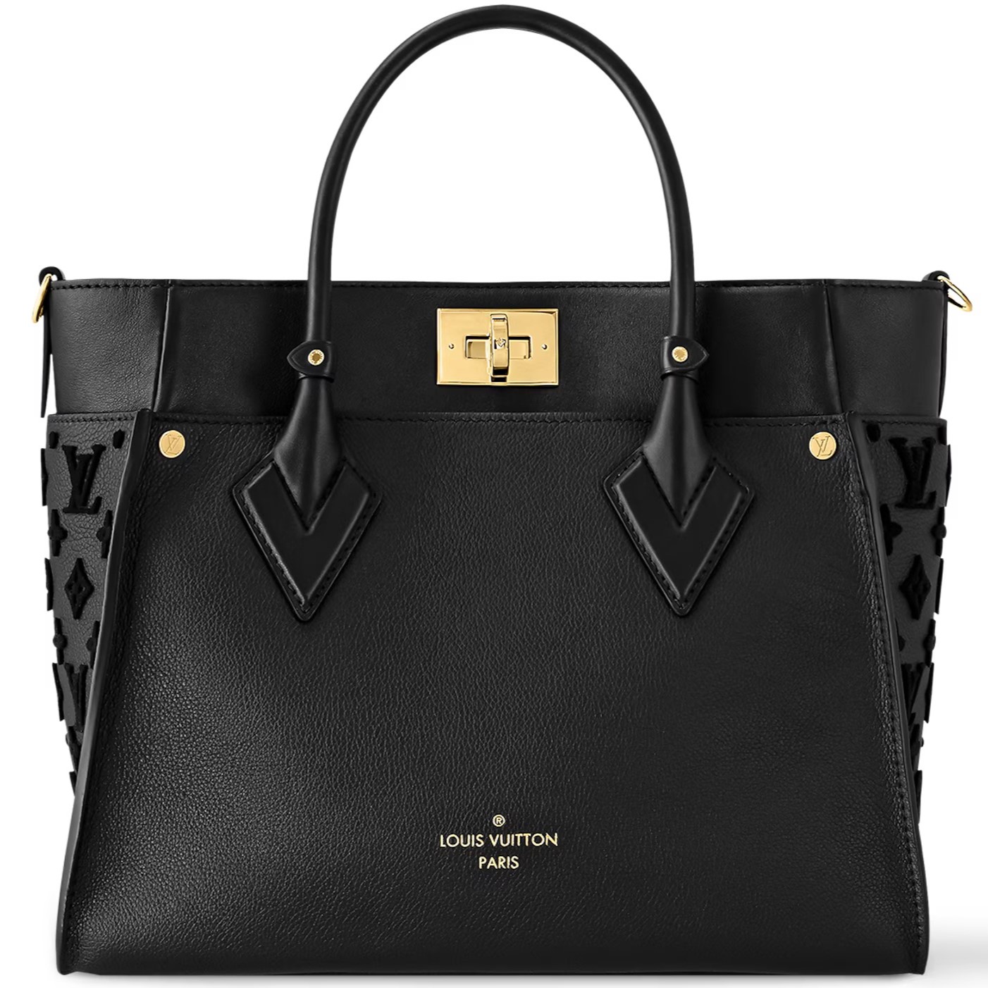 Túi xách Louis Vuitton On My Side MM Black 12