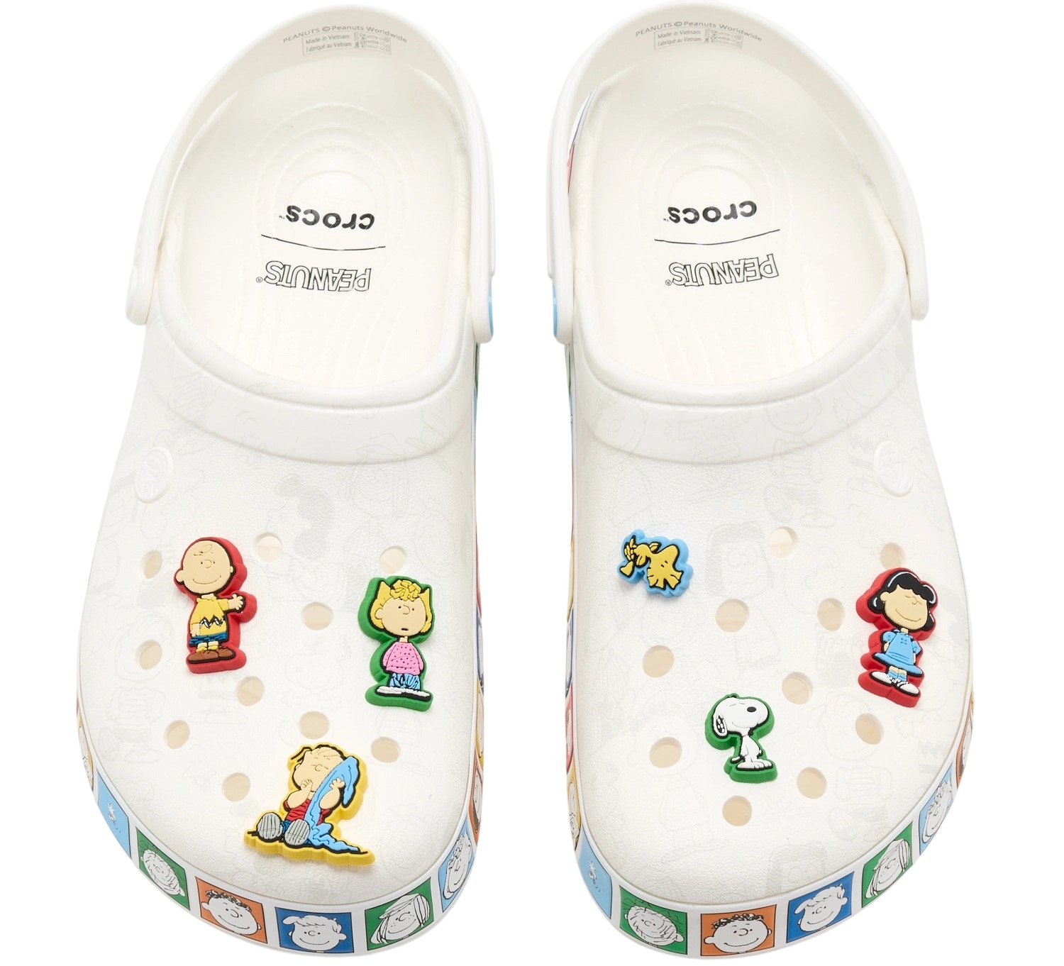 Giày sục Clog Crocs Crocband Peanuts 212116-90H 3