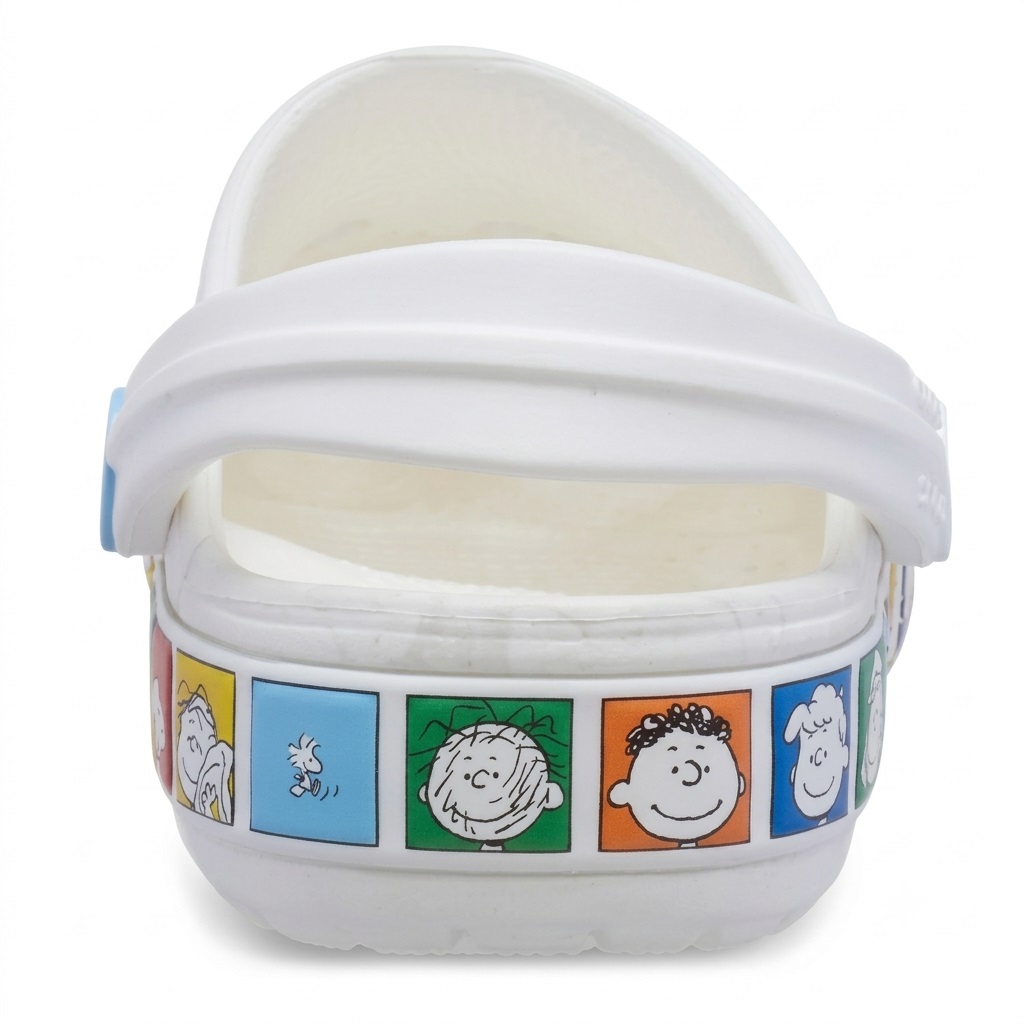 Giày sục Clog Crocs Crocband Peanuts 212116-90H 7