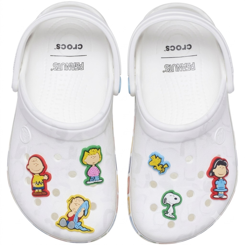 Giày sục Clog Crocs Crocband Peanuts 212116-90H 14