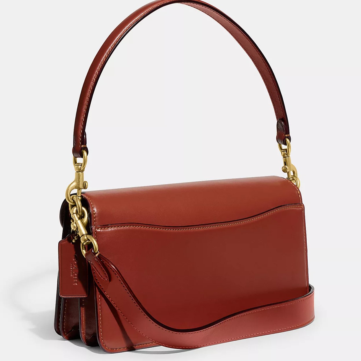 TÚI ĐEO CHÉO COACH NỮ TABBY SHOULDER BAG 26 IN SIGNATURE COATED CANVAS AND REFINED CALF LEATHER CI032 4
