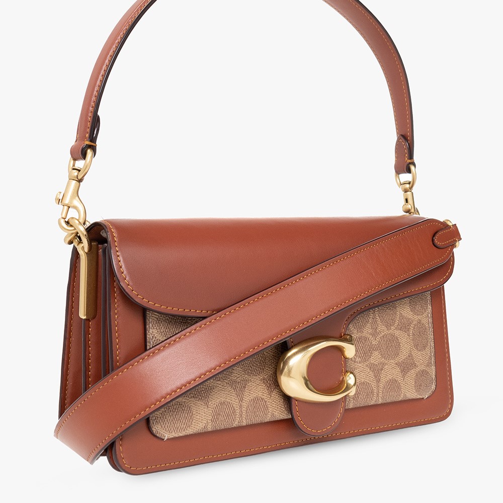 TÚI ĐEO CHÉO COACH NỮ TABBY SHOULDER BAG 26 IN SIGNATURE COATED CANVAS AND REFINED CALF LEATHER CI032 14
