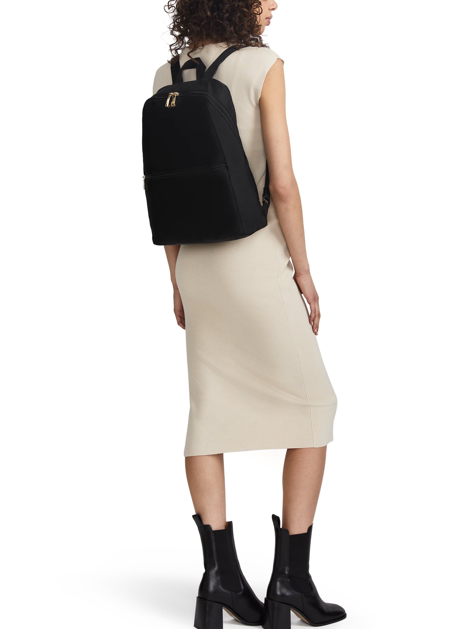 Ba lô Tumi Voyageur Just In Case Backpack Black Gold 2