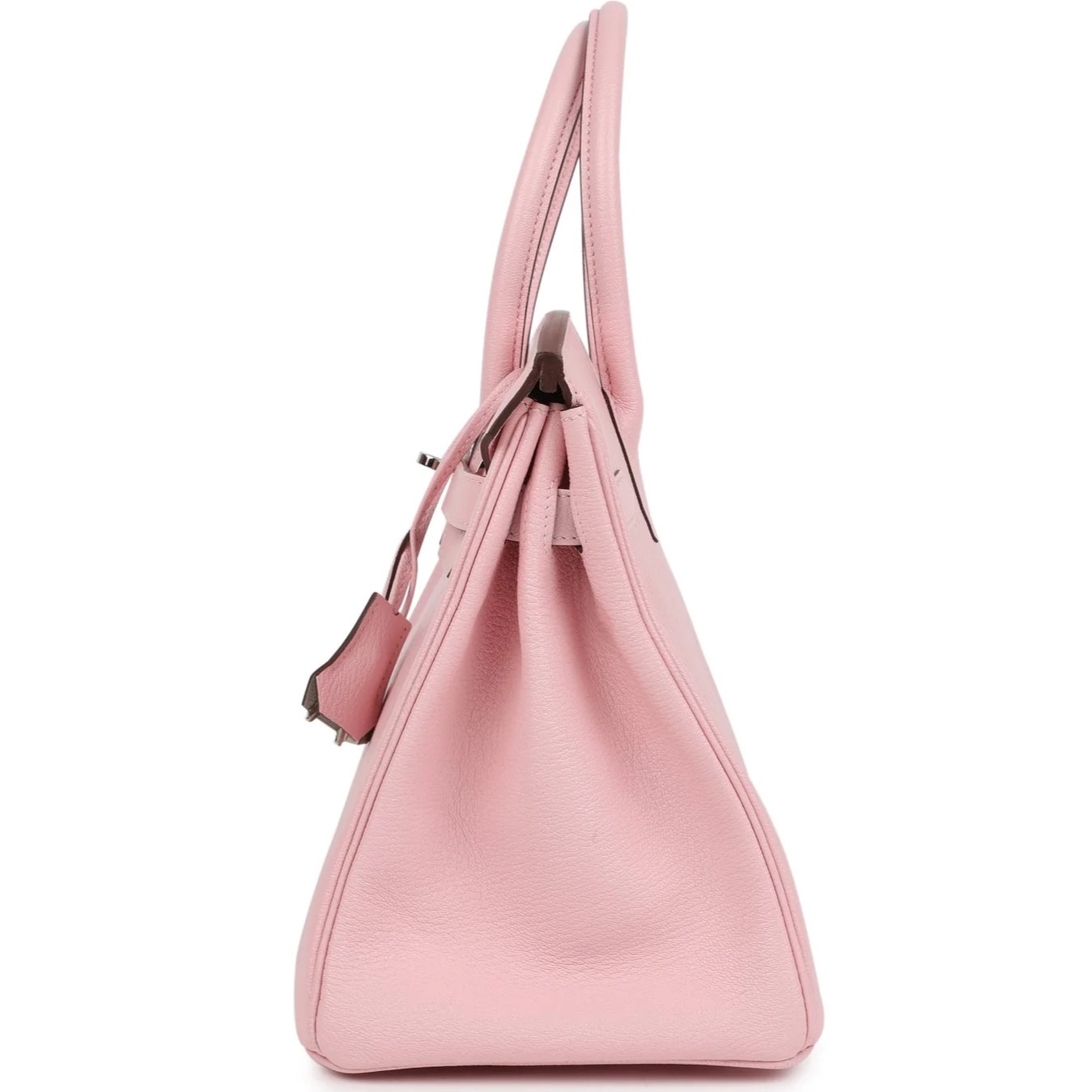 Túi xách Hermès Birkin 30 Rose Sakura Verso Chèvre Palladium Hardware 2