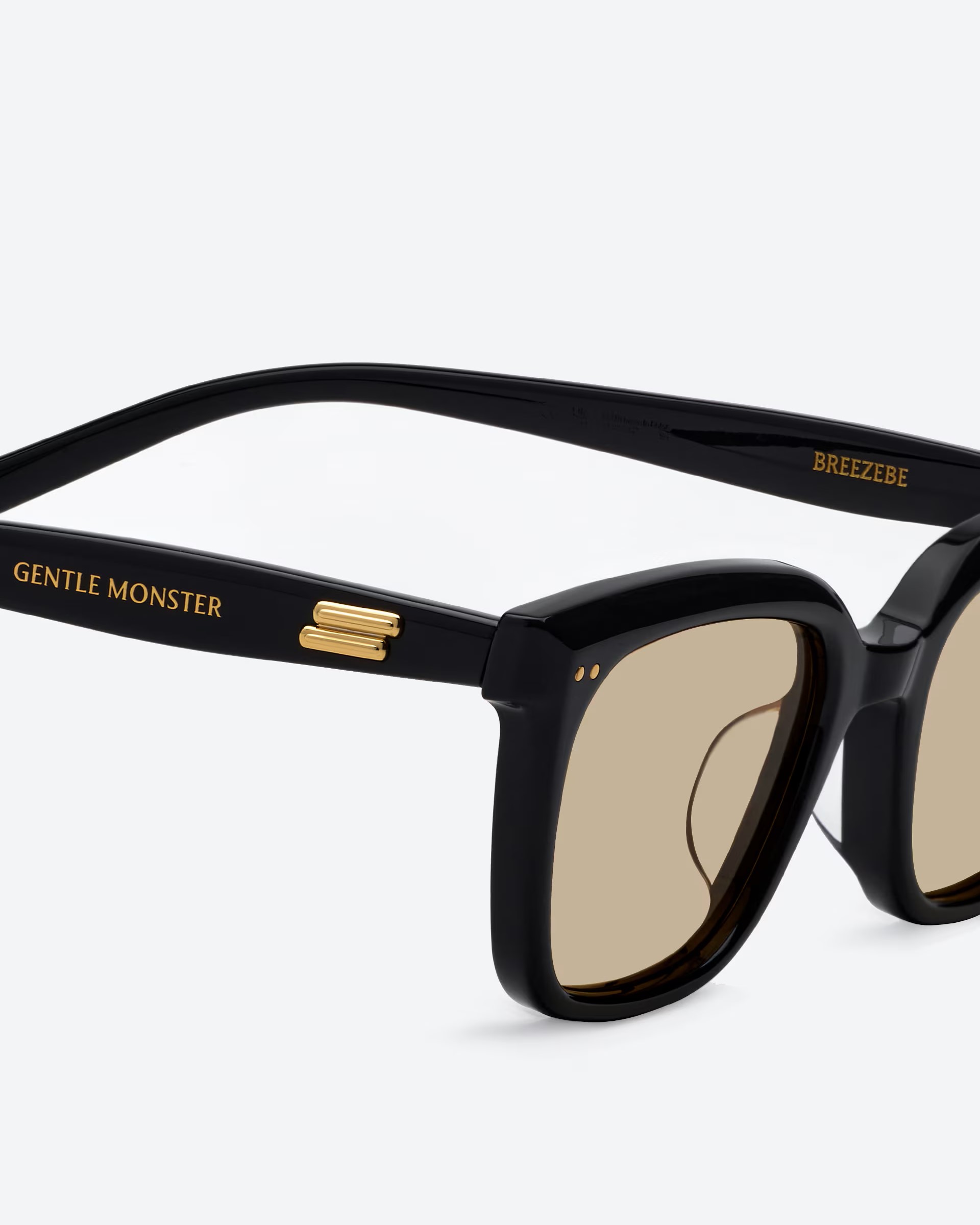 Kính mát Gentle Monster Breezebe 01(BR) Brown Lenses Black Acetate Frame 4