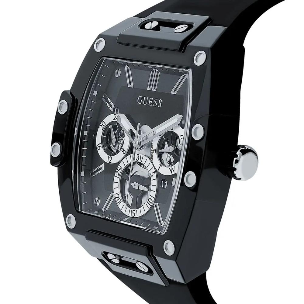 ĐỒNG HỒ ĐEO TAY NAM GUESS MENS BLACK MULTI-FUNCTION WATCH GW0203G3 7