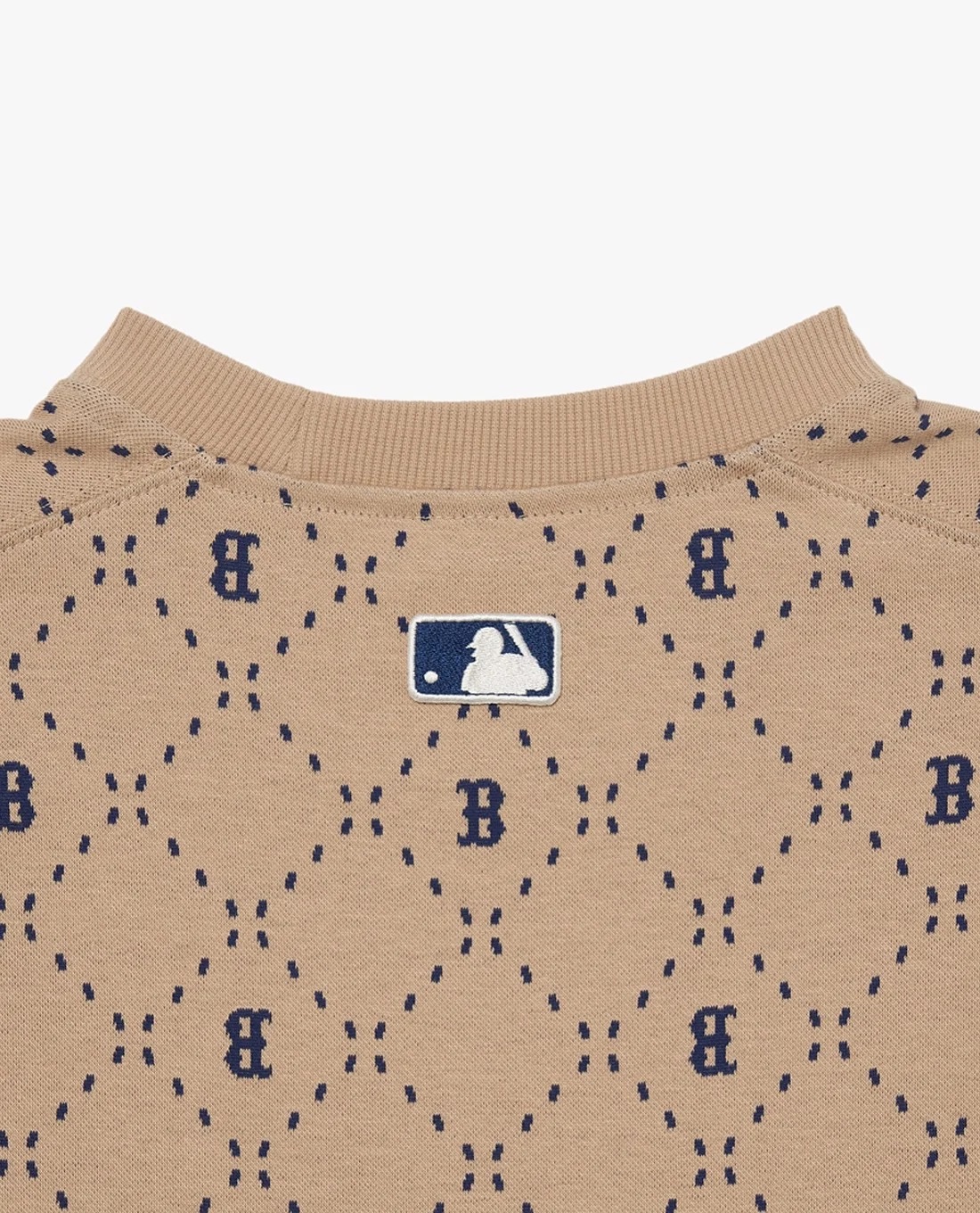 ĐẦM SÁT NÁCH NỮ MINI CỔ TRÒN DIA MONOGRAM JAQUARD OPS BOSTON RED SOX 3FOPM0333-43SAL 6