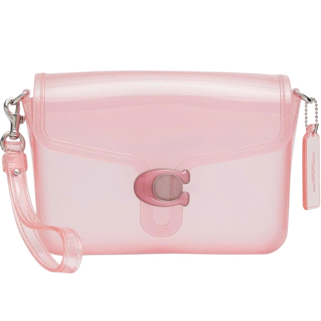 Túi đeo Coach nữ Jelly Tabby Silver Flower Pink CH748 2