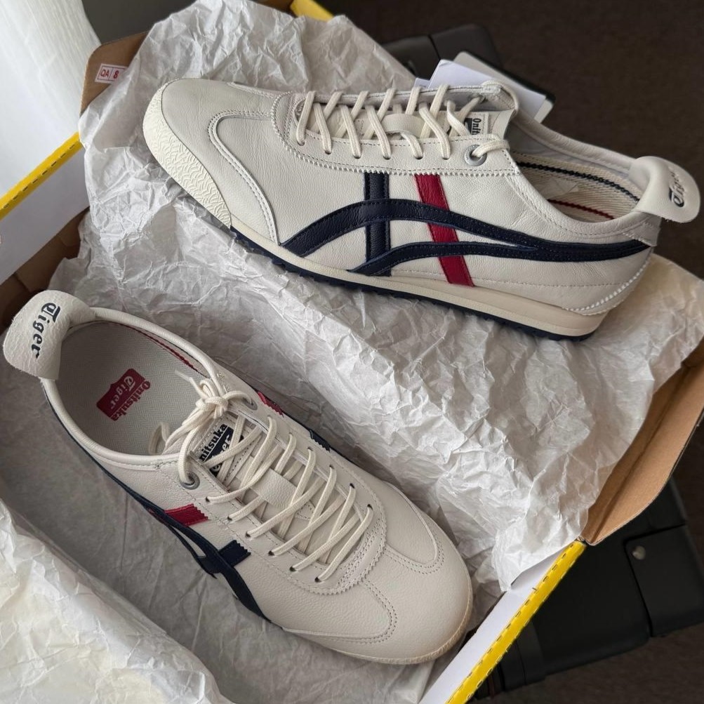 Giày thể thao Unisex Onitsuka Tiger Mexico 66 SD Cream Peacoat 1183A872-101 2