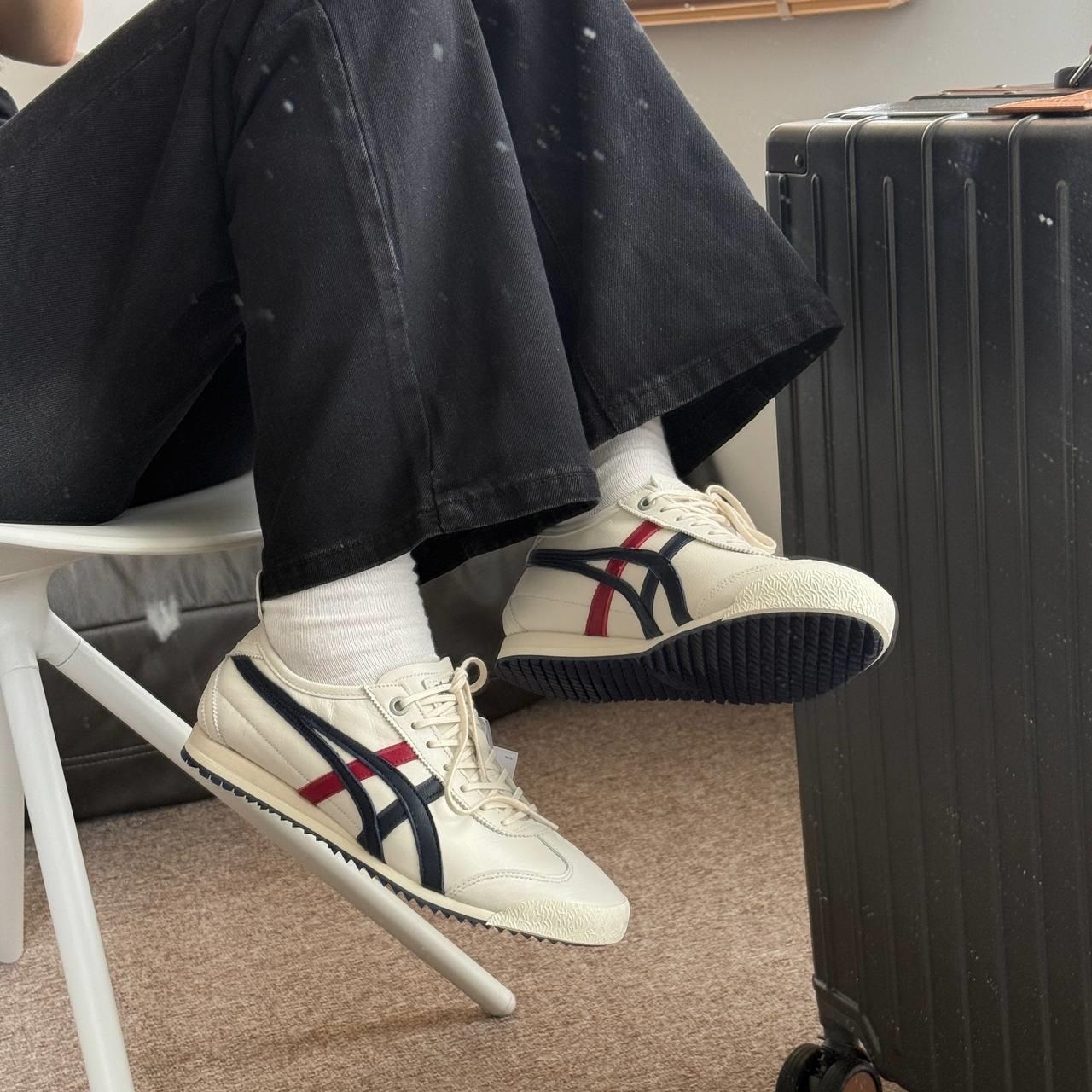 Giày thể thao Unisex Onitsuka Tiger Mexico 66 SD Cream Peacoat 1183A872-101 4