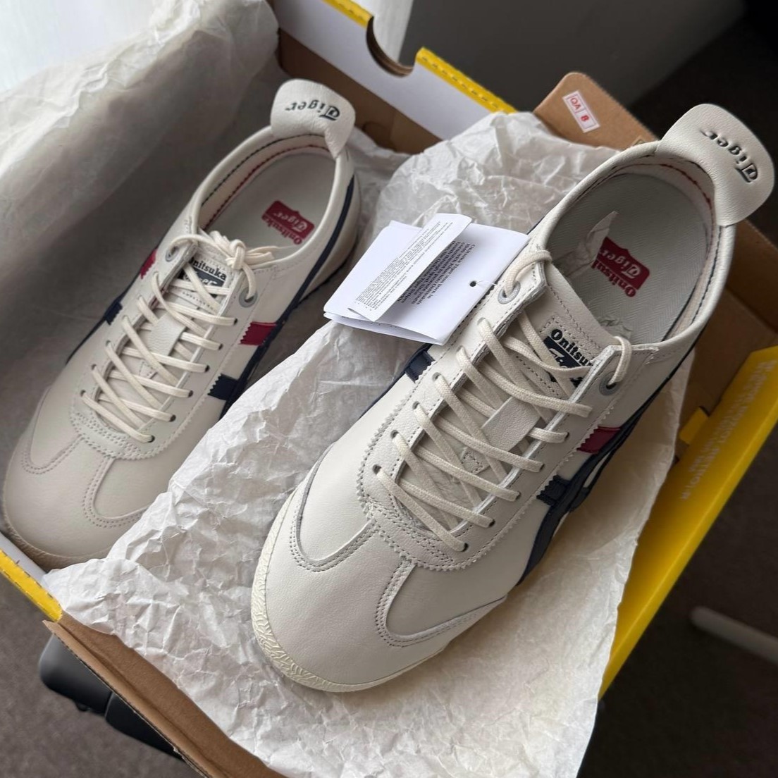Giày thể thao Unisex Onitsuka Tiger Mexico 66 SD Cream Peacoat 1183A872-101 6