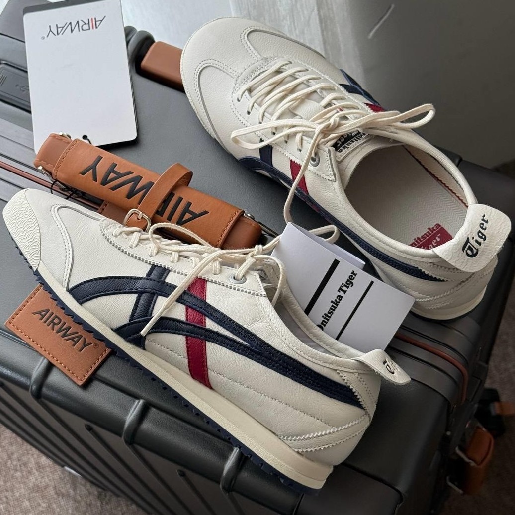 Giày thể thao Unisex Onitsuka Tiger Mexico 66 SD Cream Peacoat 1183A872-101 7