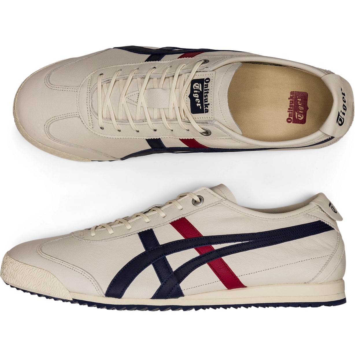 Giày thể thao Unisex Onitsuka Tiger Mexico 66 SD Cream Peacoat 1183A872-101 13
