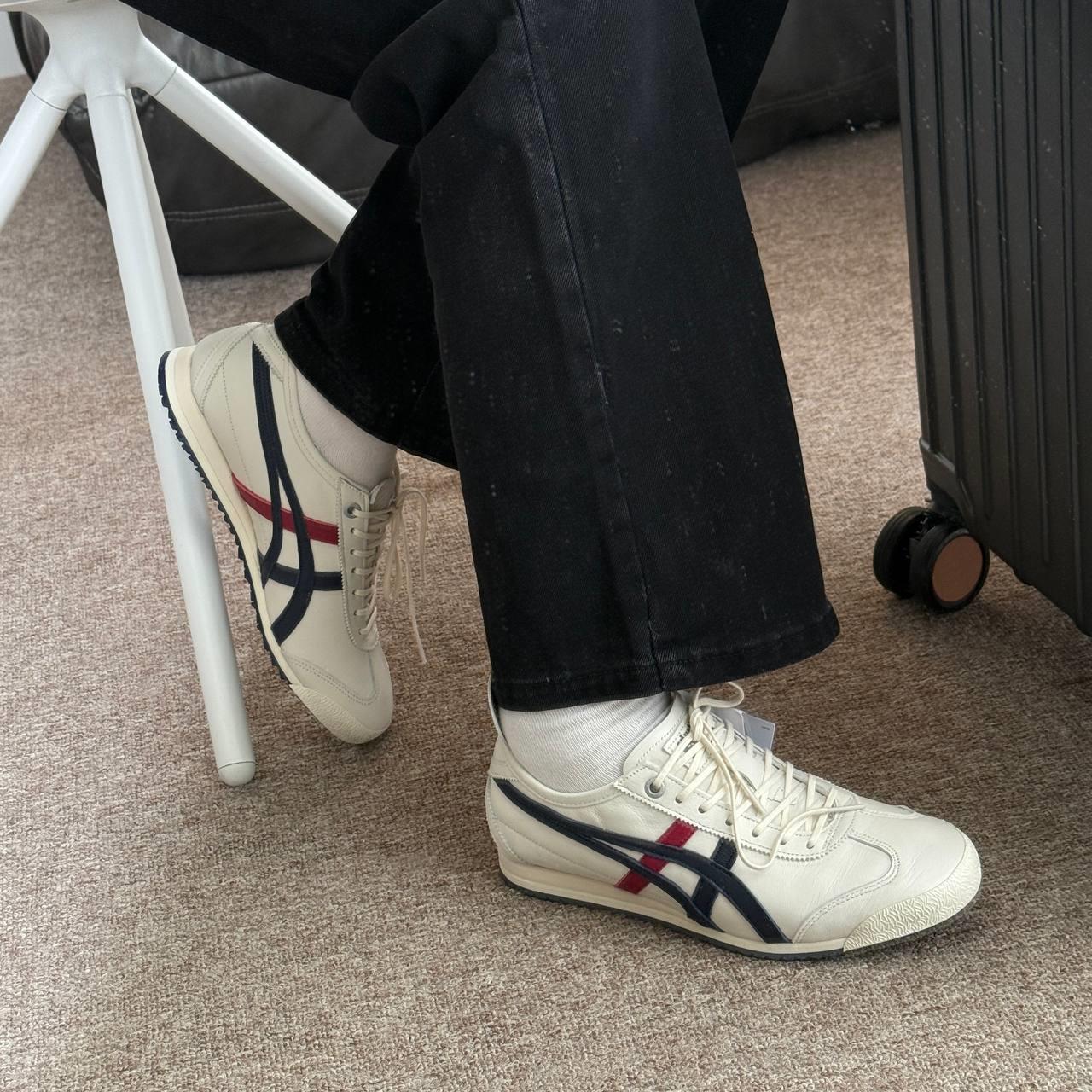 Giày thể thao Unisex Onitsuka Tiger Mexico 66 SD Cream Peacoat 1183A872-101 16