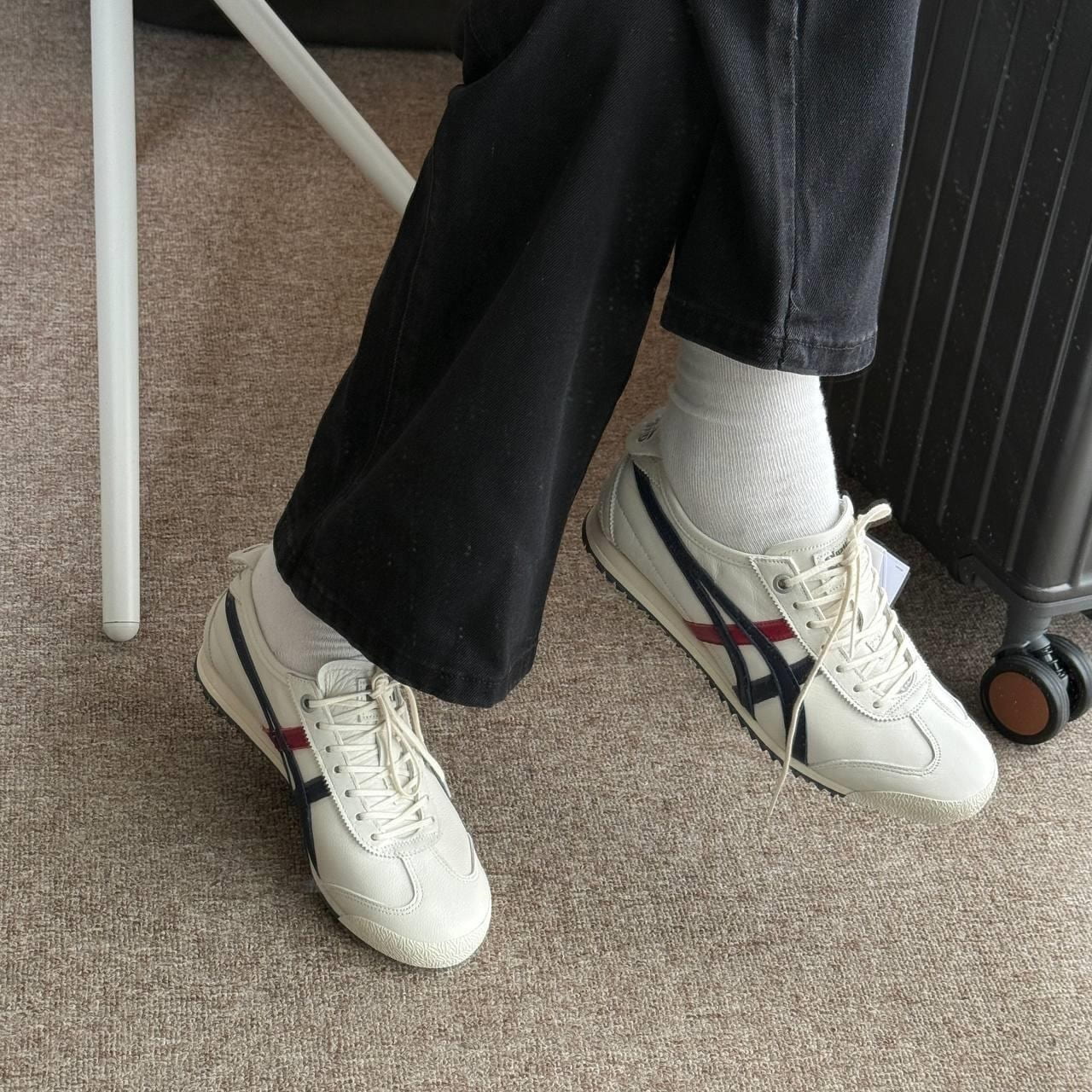 Giày thể thao Unisex Onitsuka Tiger Mexico 66 SD Cream Peacoat 1183A872-101 15