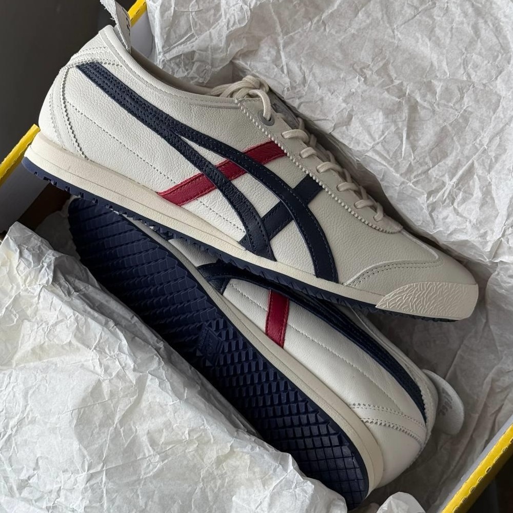 Giày thể thao Unisex Onitsuka Tiger Mexico 66 SD Cream Peacoat 1183A872-101 19