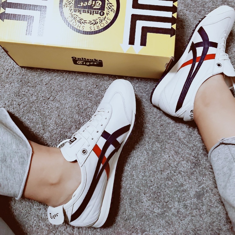 Giày thể thao Unisex Onitsuka Tiger Mexico 66 SD Cream Peacoat 1183A872-101 23