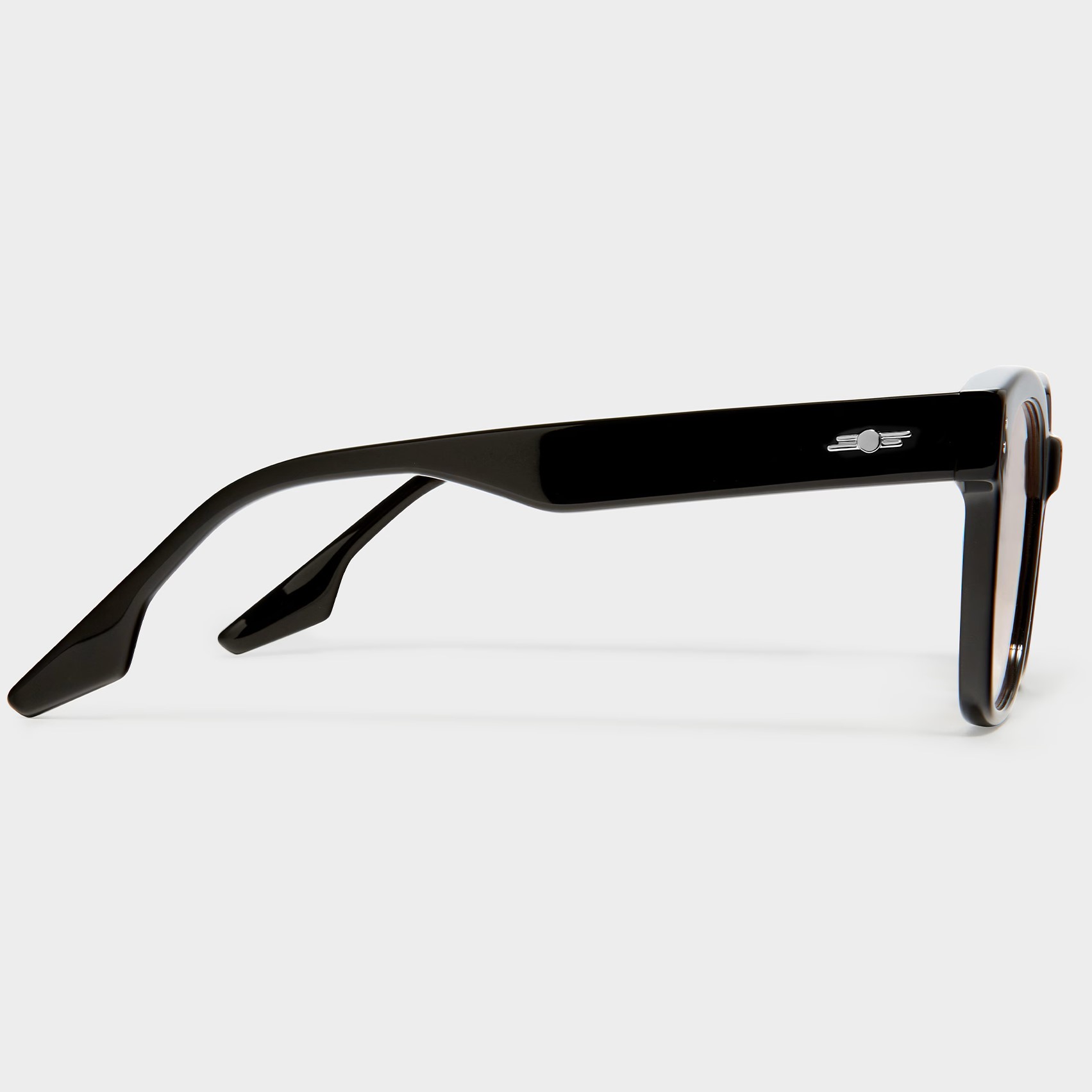 KÍNH MÁT GIẢ CẬN GENTLE MONSTER UNA C N 01(OR) ORANGE GRADIENT LENSES SQUARE BLACK ACETATE FRAME 4