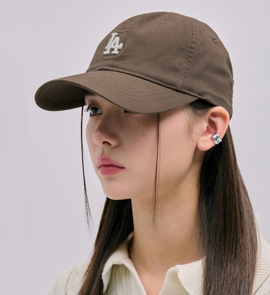 Nón kết MLB LA Unisex Fielder Flex Ball Cap LA Dodgers Brown 3ACP1901N-07BRS 3