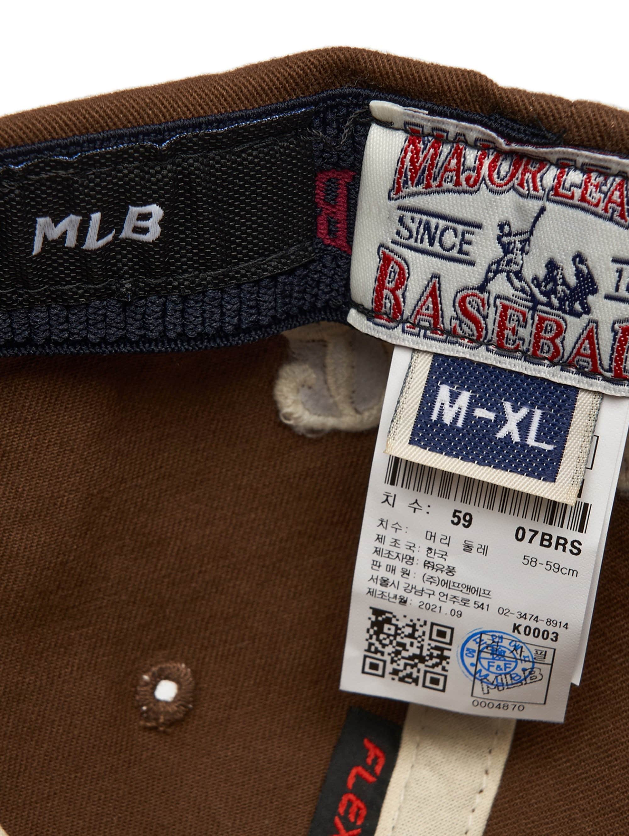 Nón kết MLB LA Unisex Fielder Flex Ball Cap LA Dodgers Brown 3ACP1901N-07BRS 9