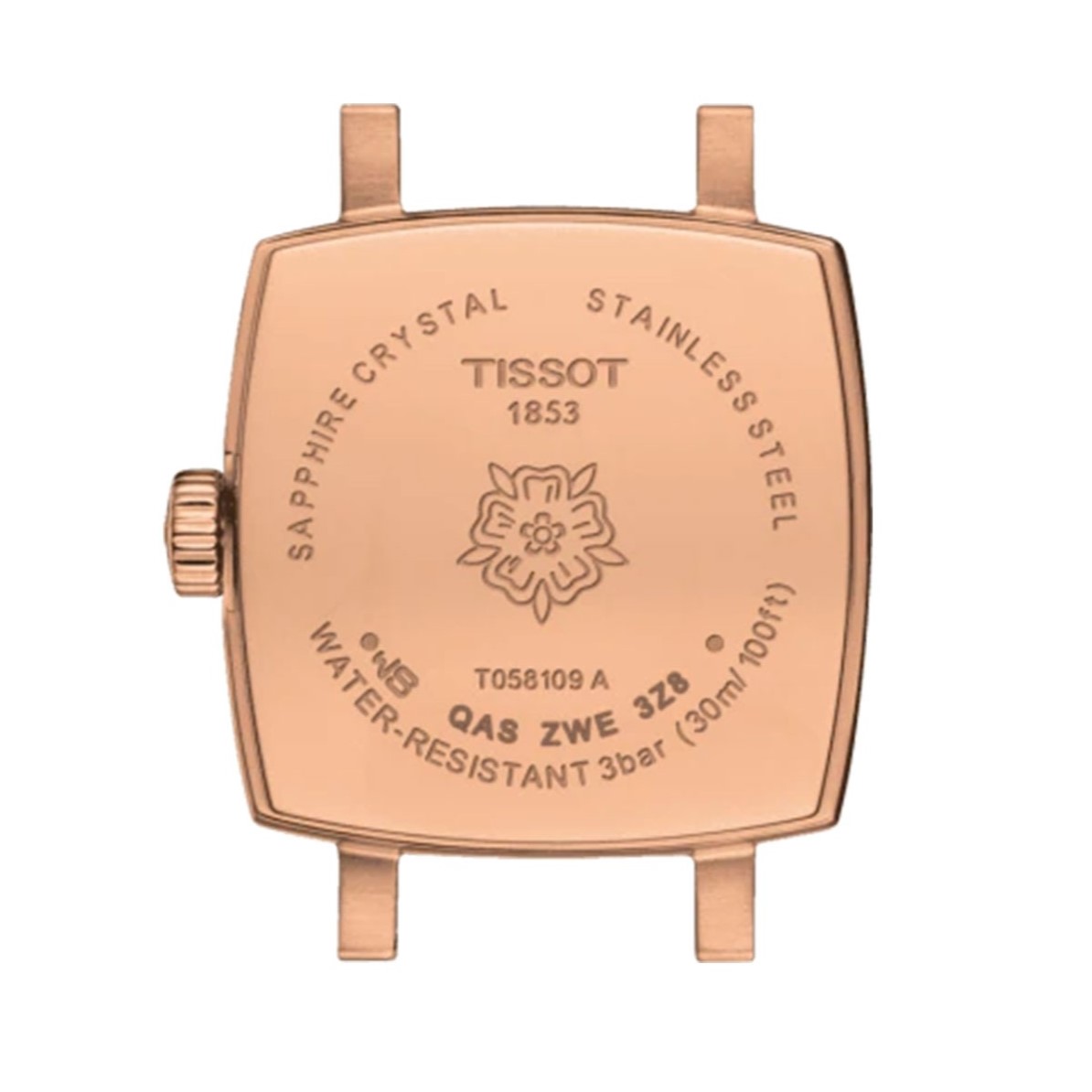 Đồng hồ nữ dây da beo Tissot Lovely Square Texture Watch T058.109.37.036.00 5
