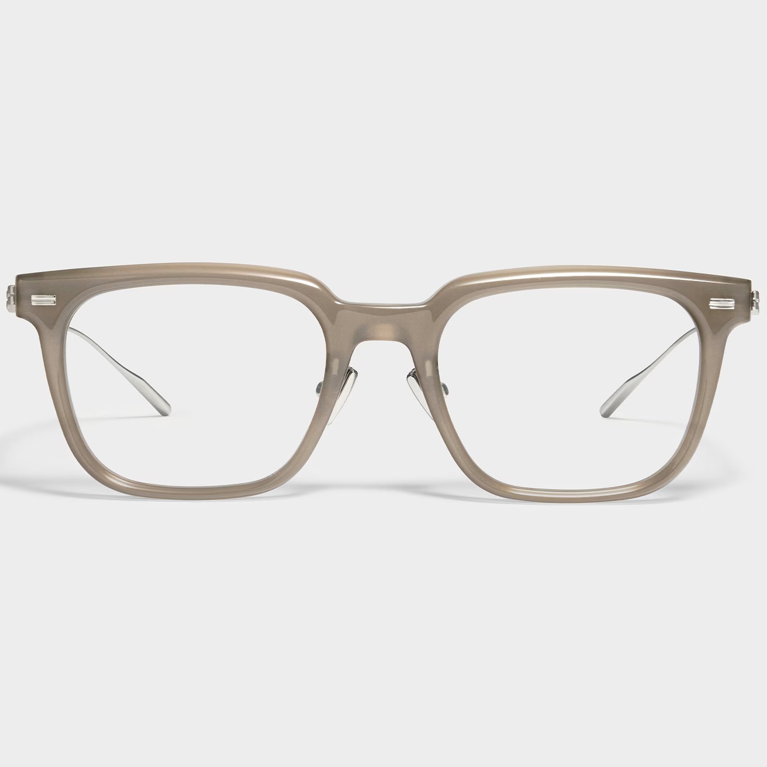 Kính mát GM gọng cận Gentle Monster Zin BRC9 Clear Lenses Translucent Brown Acetate Frame 4
