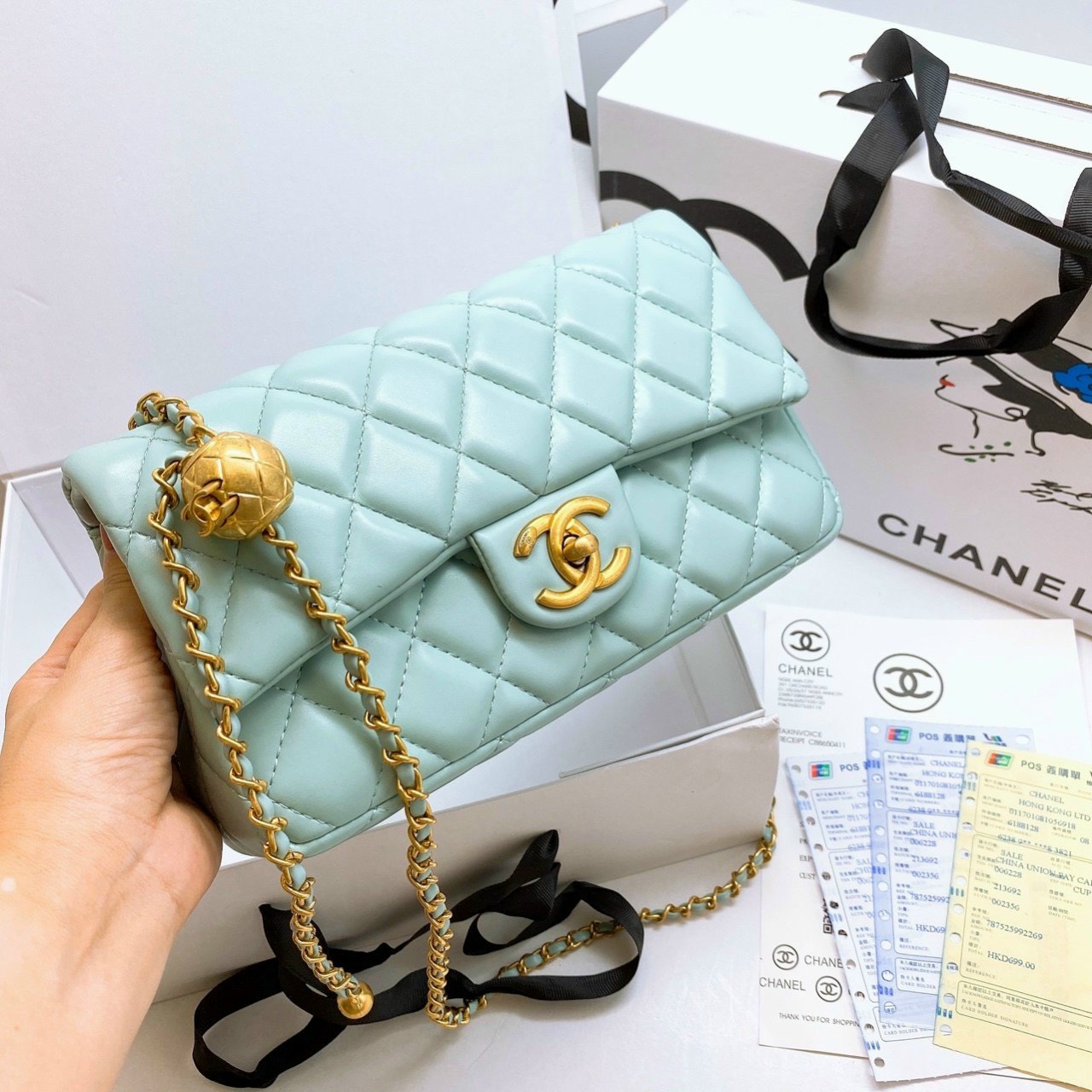 12 cách phân biệt túi xách Chanel chính hãng Thật  Giả nhanh chóng
