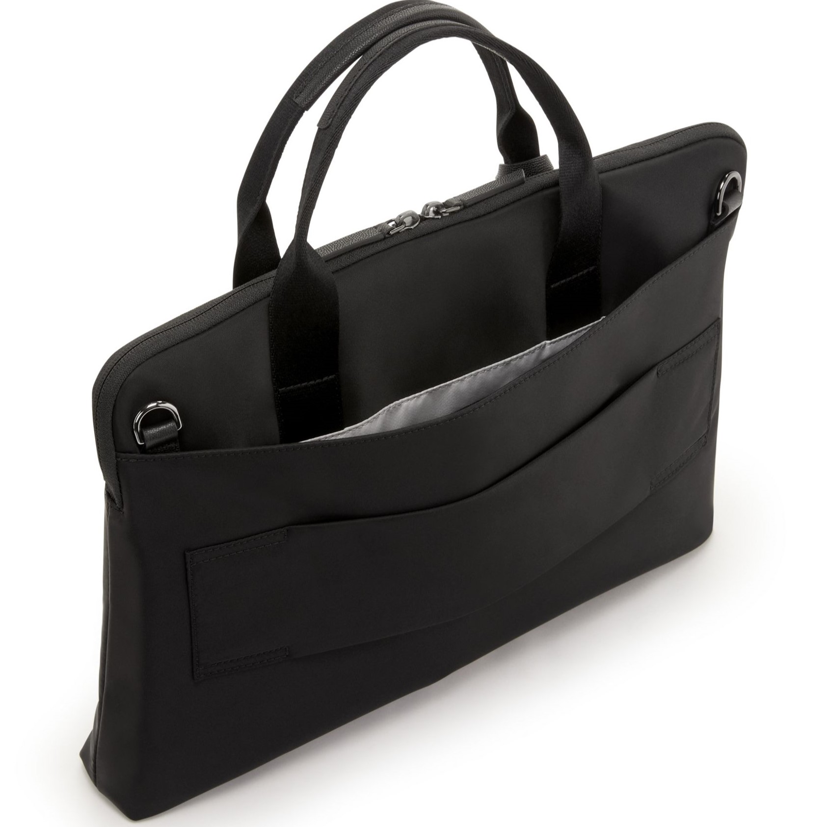 Cặp văn phòng Tumi Voyageur Benin Laptop Carrier Black Gunmetal 5