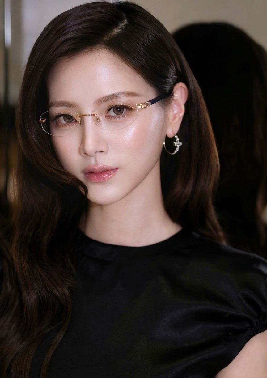 Mắt Kính Cận Cartier Gold Black Transparent CT0318O 001 5