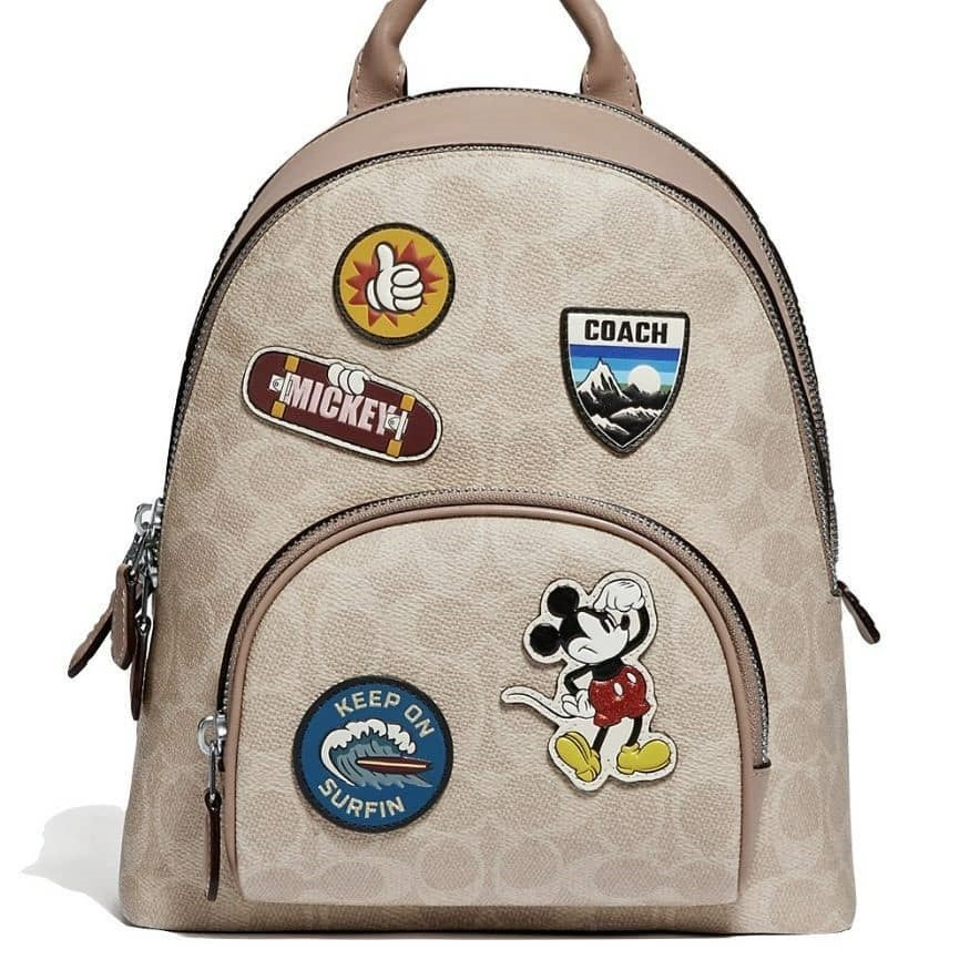 BALO COACH HỌA TIẾT CHUỘT CARRIE BACKPACK 23 DISNEY COLLABORATION MICKEY MOUSE 9