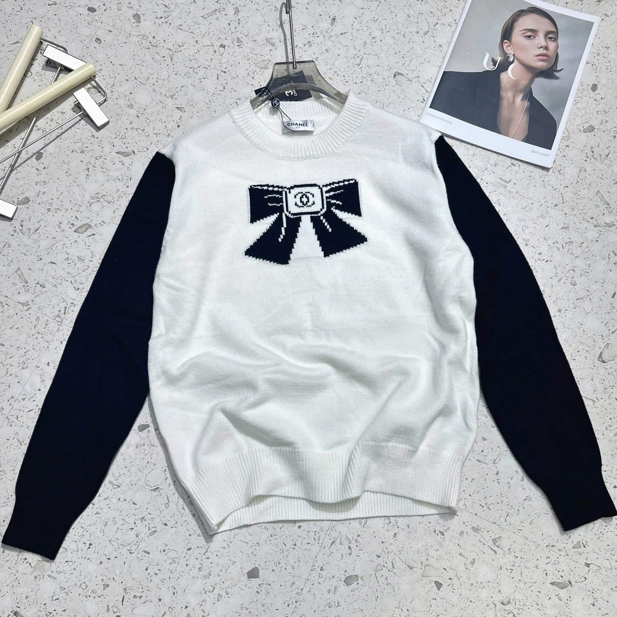 Áo len nữ Chanel Sweater Wool And Cashmere 3