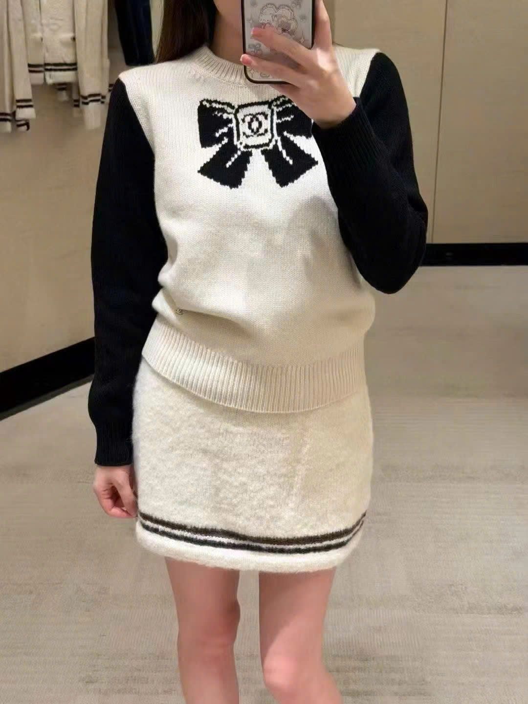 Áo len nữ Chanel Sweater Wool And Cashmere 8