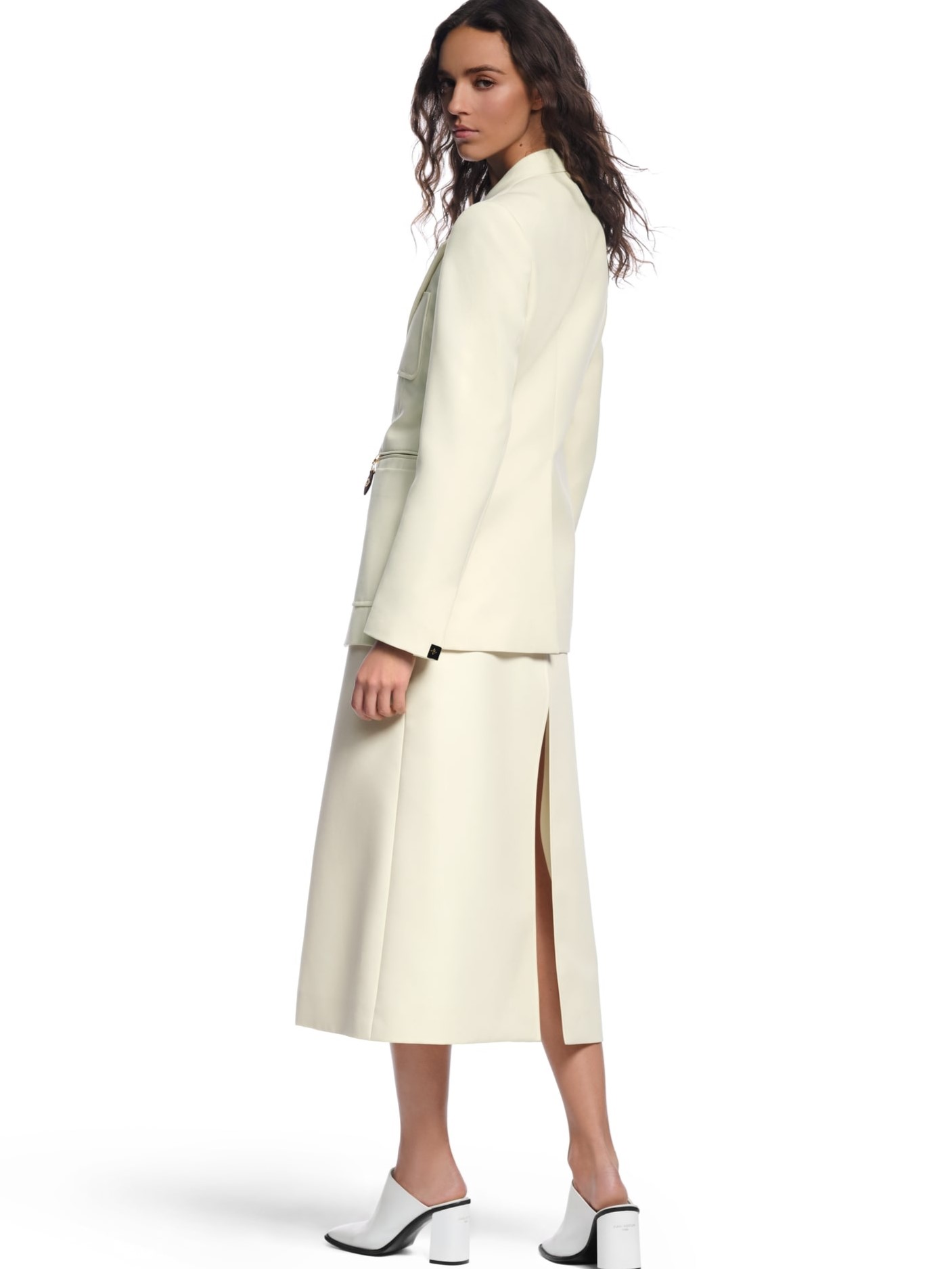 Áo khoác vest nữ LV Louis Vuitton Technical Gabardine Preppy Blazer 7