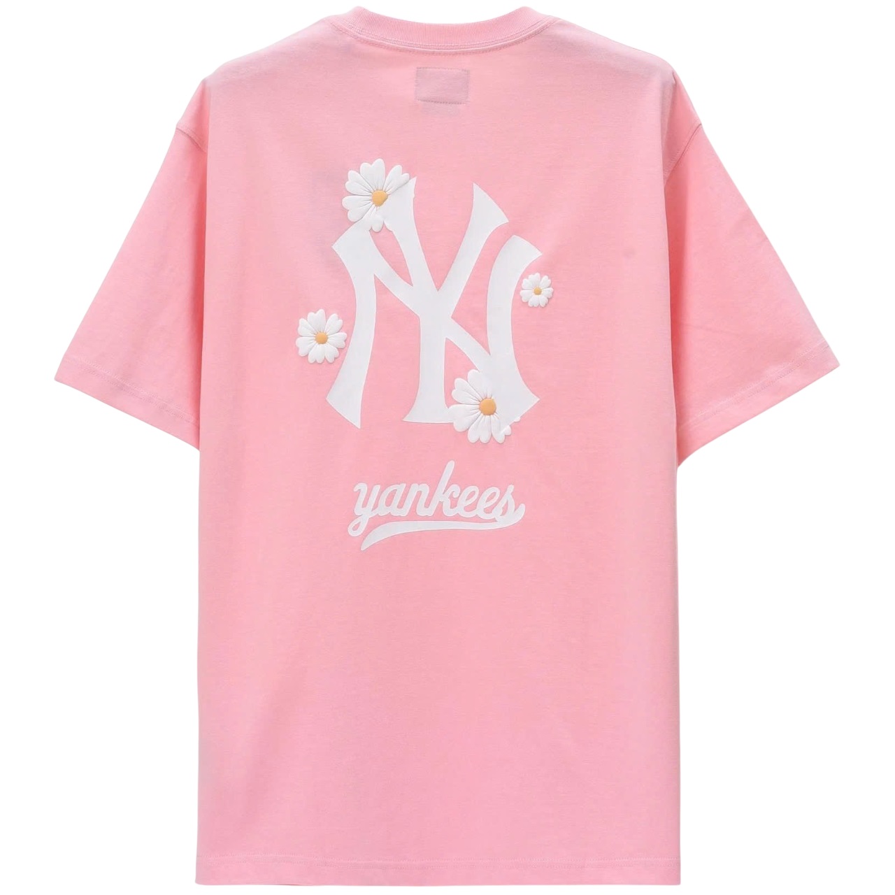 Áo thun nữ New Era New York Yankees Flowers T-shirt Pink 6